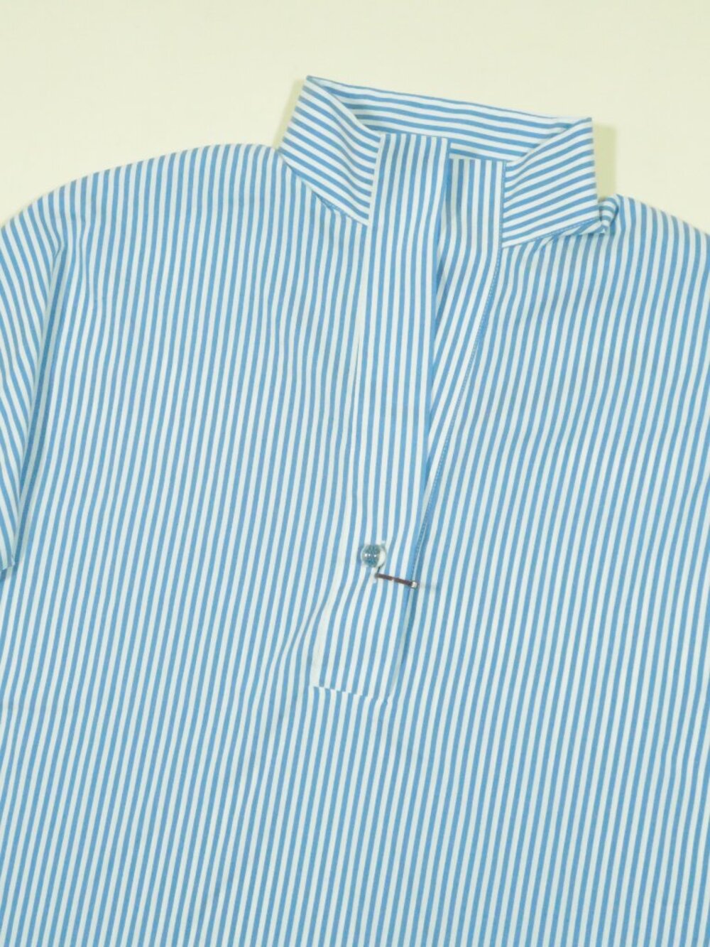 Tuckernuck Willow Blouse Womens XS Oversized Blue Striped Popover Tunic Top New